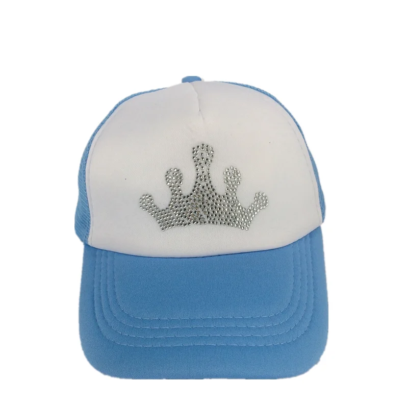 

baby girl hat cap accessories 3-8 years baseball cap summer sun truck hat girls princess diamond embroidery kid cap for children