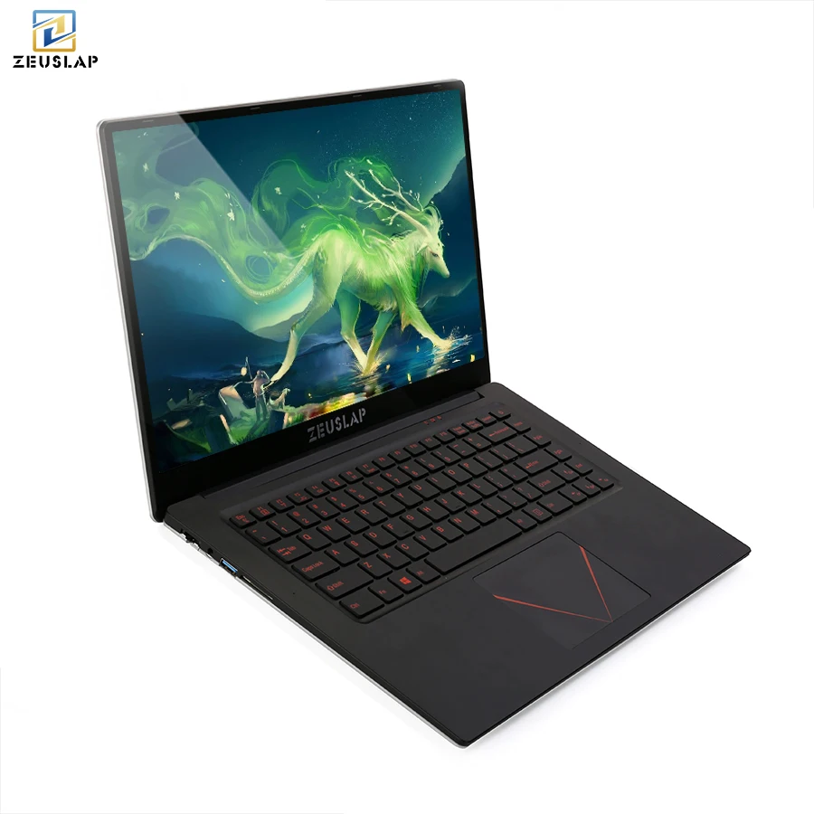 ZEUSLAP New 15.6inch 6gb ram 128gb ssd 1tb hdd 1920*108P IPS Screen Intel Celeron cheap Netbook Notebook Computer PC Laptop