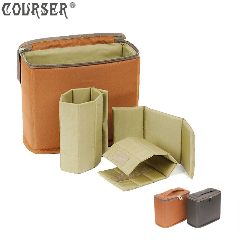 Lightupfoto Folding Partition Padded for DSLR Camera Bag Insert Divider