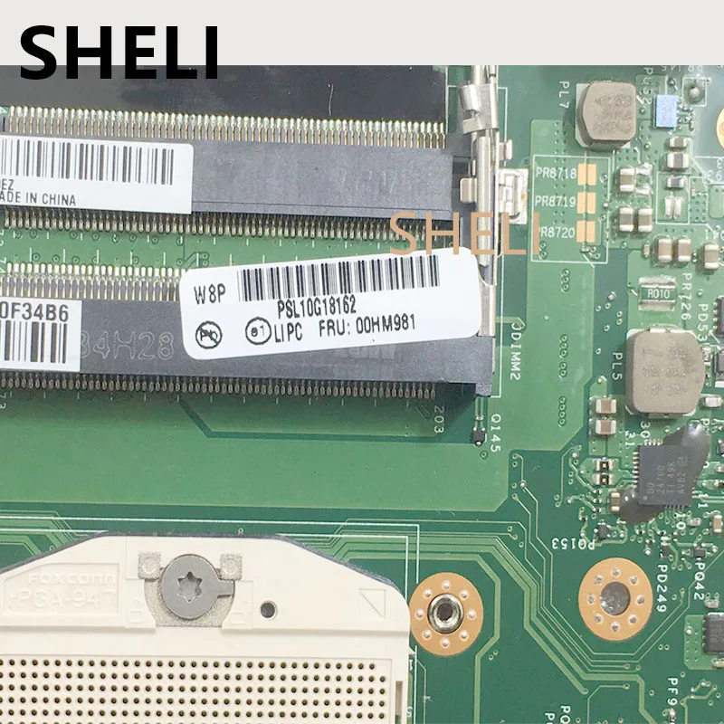 SHELI لينوفو 00HM981 NM-A131 الرئيسي مجلس thinkpad T440p اللوحة المحمول HM87 DDR3L GT730M فيديو بطاقة 100% اختبار