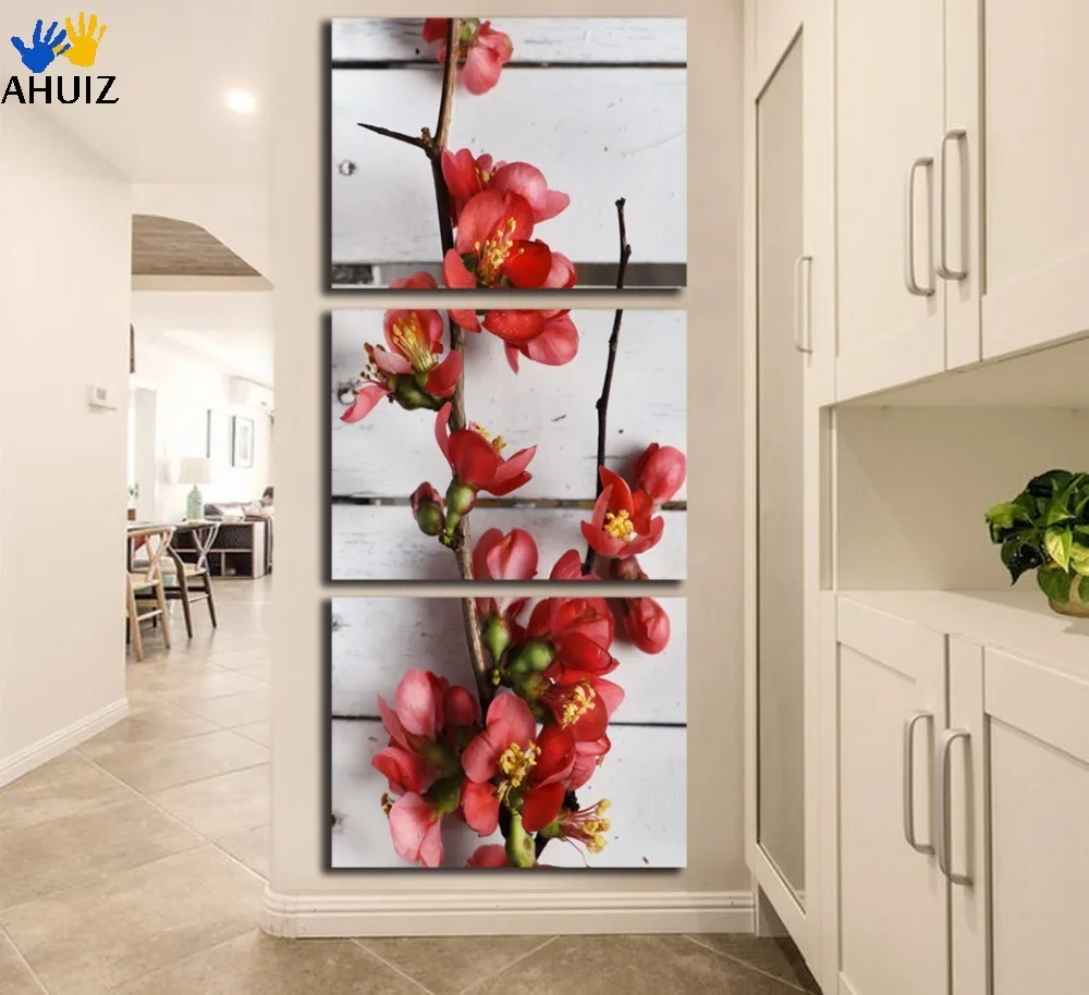 

Triptych Modern Minimalist butterfly Floral Cottage A4 Art Prints Poster Nature Wall Picture Canvas Painting Home Decor FA266