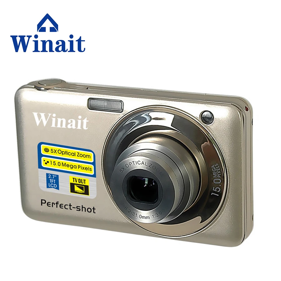 

WIANIT 20 mega pixels digital camera with 2.7'' TFT display and 8x optical zoom digital video camera free shipping