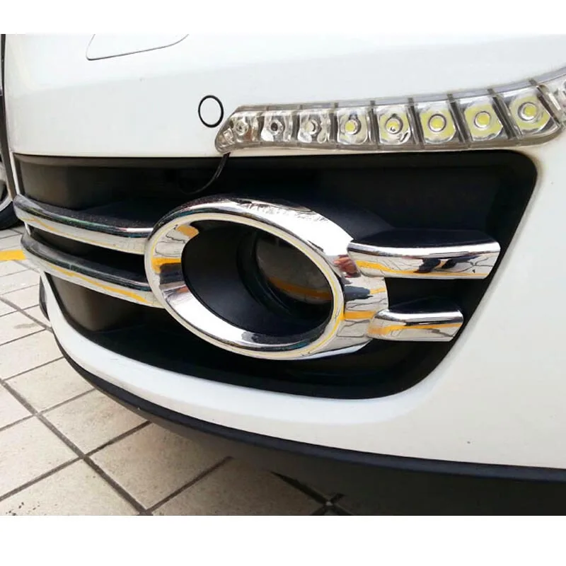 Подходит для AUDI Q5 2009 2012 хромированная крышка переднего противотумансветильник