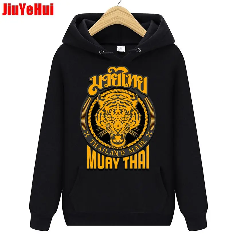 

Muay Thai Tiger Hoodies Men UFC Round Neck Men MMA Sweatshirts Thailand Ultimate Fighting Martial Art Casual Hip Hop Top Hoodie