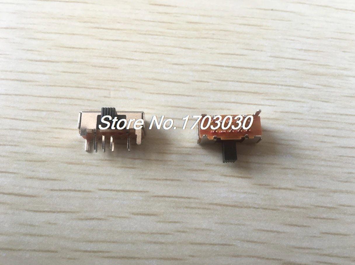 

20 Pcs x Panel PCB 8 Pin ON/ON/ON 3 Position 2P3T DP3T Slide Switch 0.5A 50V DC
