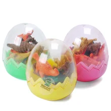 Jaja dinozaurów gumka Korea Gomme kreatywny gumowe Papelaria Gomas De Borrar nowość gumki Radiergummi szkolne