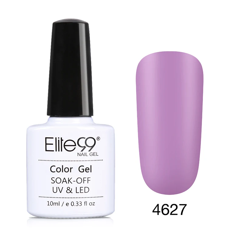 Elite99 3 в 1 гель лак для ногтей один шаг замочить УФ-гель для дизайна ногтей лак матовый эффект Полупостоянный праймер гель лак для ногтей - Цвет: 4627