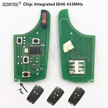 1pcs 2 Buttons Complete Flip Car Remote Key For Opel Astra H G J Vauxhall Key Replace 433mhz Id46 Electronic Chip On Board Burglar Alarm Aliexpress