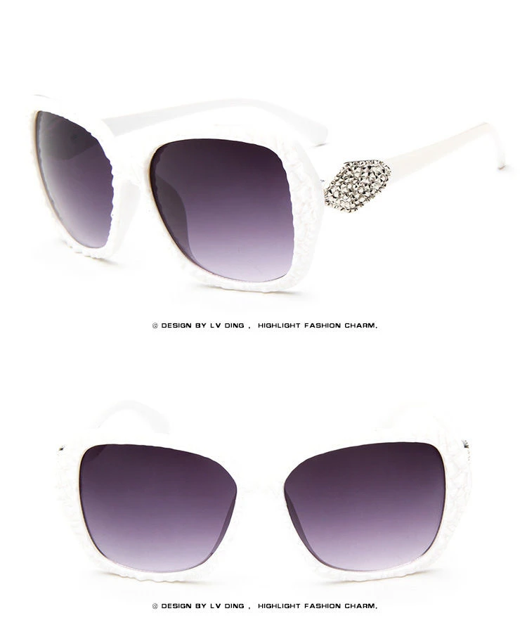 Fashion Butterfly Bow UV sunglasses Woman Large Frame C Brand design Black Sun glasses for women oculos de sol (6)