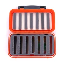 3 стиля ящик для рыболовной приманки насекомых муха приманка для рыбалки коробка для крючков двухсторонняя Водонепроницаемая пластиковая пенопластовая коробка для хранения