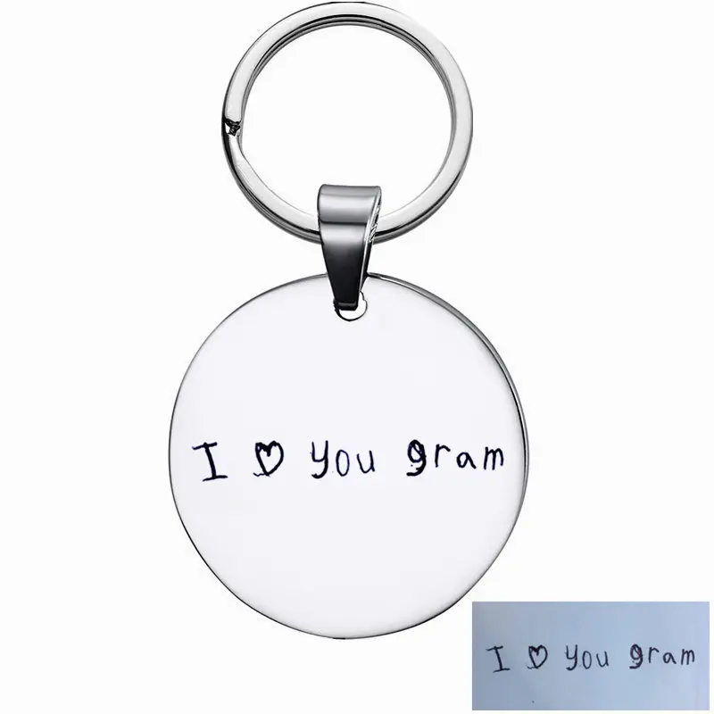 Брелок для ключей из нержавеющей стали с гравировкой|charm bag|car keychainfree engraving |