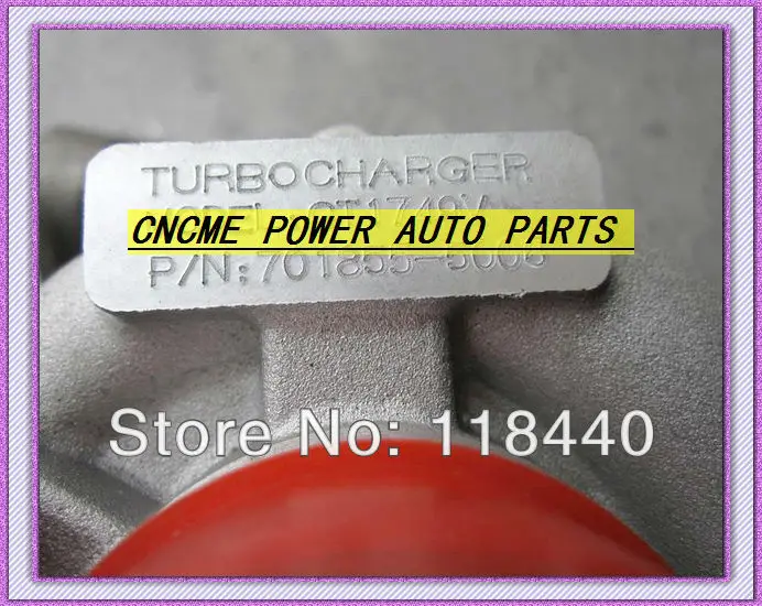 Турбокомпрессор TURBO GT1749V 701855 5006S 028145702S для Ford Galaxy Seat Alhambra VW Sharan AFN AUY AVG 1.9L TDI