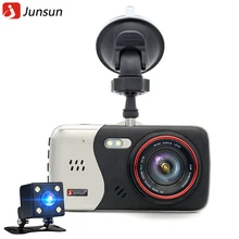 Junsun 4.0″ IPS Car DVR camera dash cam automobile video recorder Full HD 1920*1080P Dual Lens camera DVRs recorder