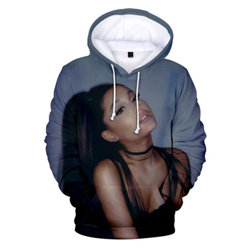 

Sexy Printed Ariana Grande 3D Hoodies women Classic Hip Hop Lovely Warm Casual Ariana Grande Felmal/Male 3D Sweatshirt