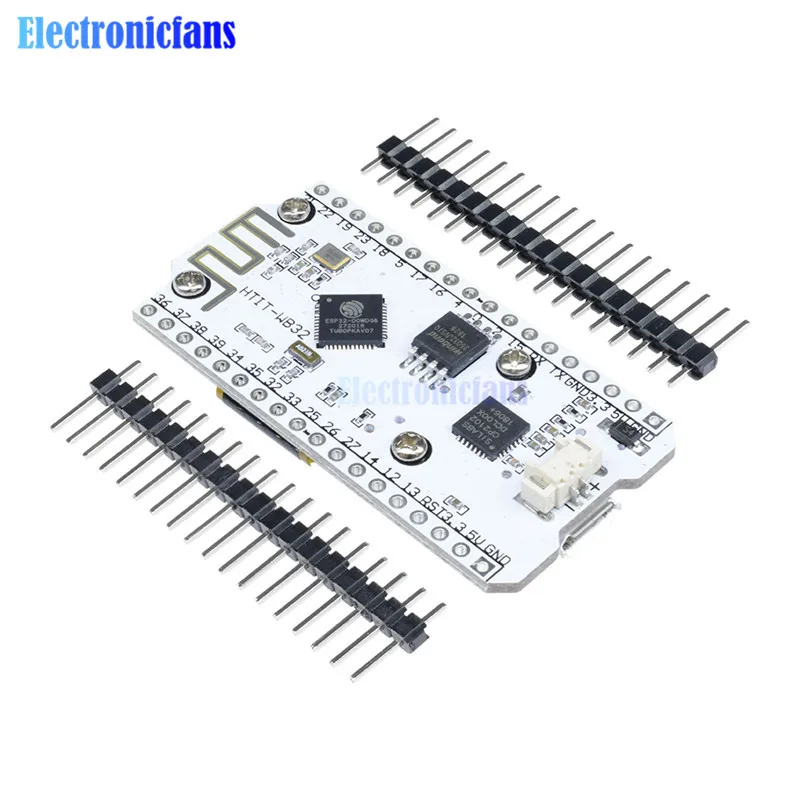 ESP32 0,96 дюймовый синий oled-дисплей Bluetooth wifi комплект CP2102 модуль Интернет-макетная плата 32 м вспышка для Arduino без антенны