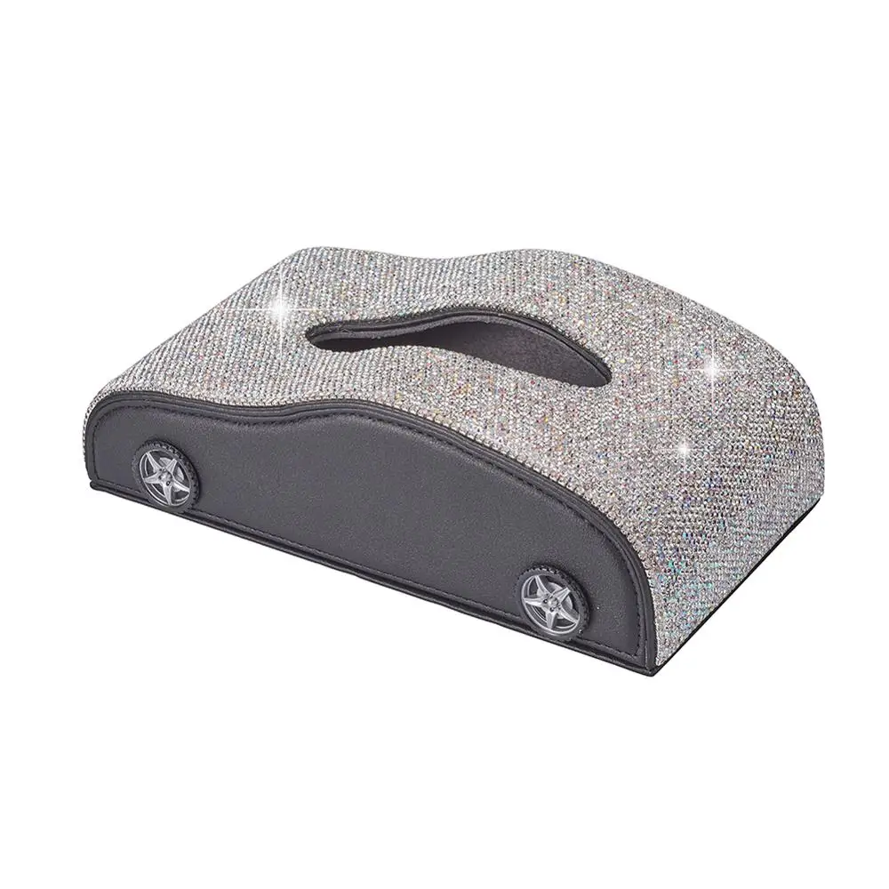 

Car Tissue Box Automobile Styling Napkin Tissue Holder For Auto Office Home Decoration