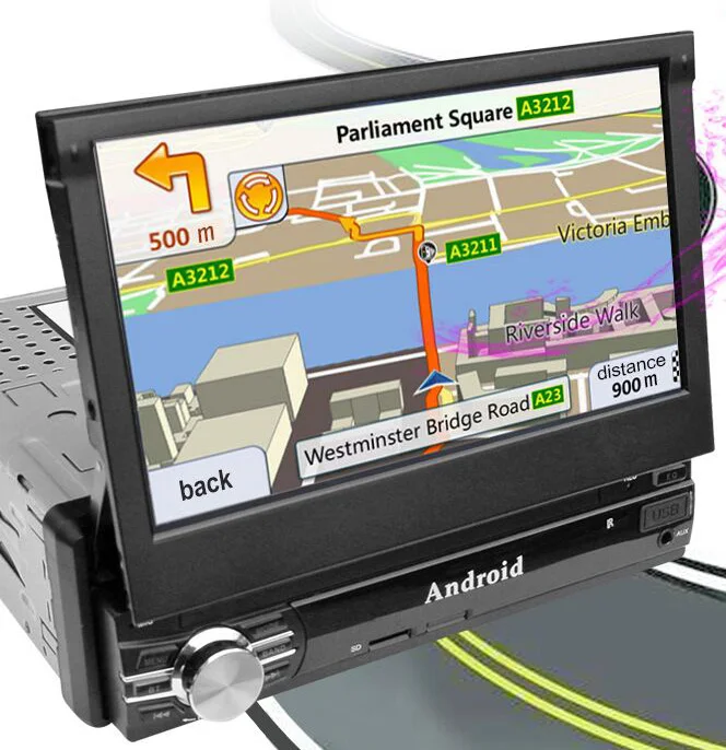 

1 Din Android 6.01 Car Multimedia Auto Radio DVD Player GPS With 7 Inch Touch Screen Support FM AM Video USB SD