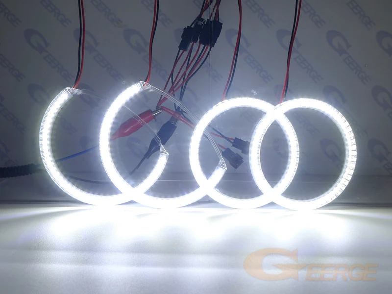  For Lexus IS220 IS250 IS350 IS-F 2006-2010 Excellent Ultra bright illumination smd led Angel Eyes k - 32703327811
