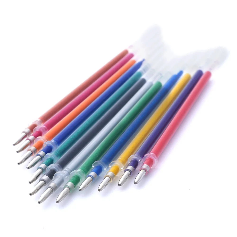 Buy 12 Colors/Set Flash Ballpint Gel Pen Highlight
