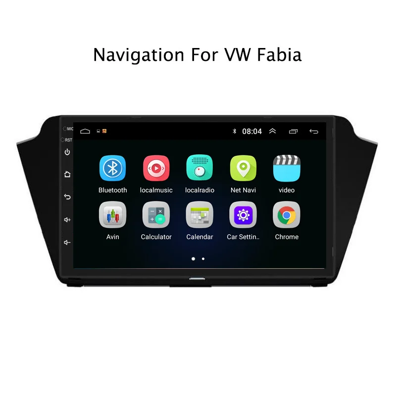 10 1 &quot2.5D IPS Android 8 автомобильный DVD GPS плеер для Skoda Fabia 2015 2018 Радио стерео головное