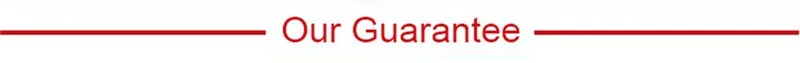 our guarantee