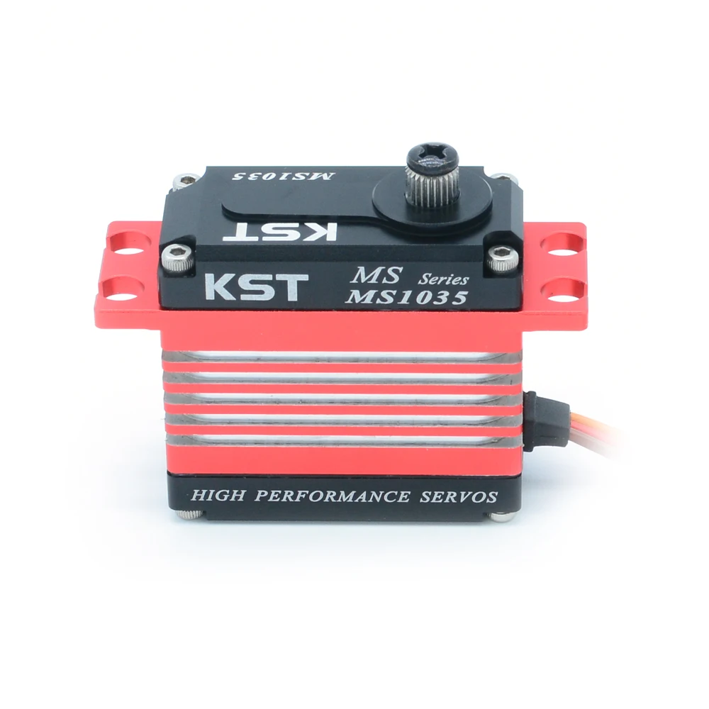 Velocidade de Digitas da Engrenagem do Metal de Kst Cauda do Helicóptero da Classe o Servo Motor de Alta 12kg para o Barco do Drone do Carro do Robô da Cauda Helicóptero Classe 550-700 Ms1035 do da 4 ms1035 12kg para o barco do zangão
