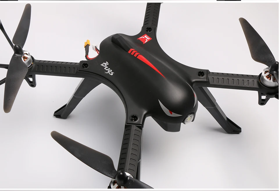 MJX Bugs 3 и B3 FPV дрона с дистанционным управлением с Камера 2,4G 6-осей гироскопа RTF бесщеточный мотор RC Quadcopter вертолет может поместиться C5820 или 4K Камера