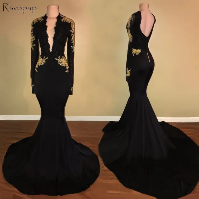 long sleeve prom dresses 2018