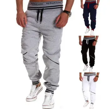 

ZOGAA New Men's Pants Casual Contrast Color Splice Sportswear Men Fitness Workout Sweatpants Men Joggers Full Lenghth Trousers
