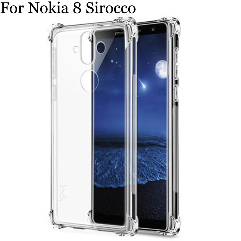 Phone cases For Nokia 8 Sirocco case transparent soft back cover For Nokia8 Sirocco shell case cover For Nokia 8Sirocco capas Phone cases For Nokia 8 Sirocco case transparent soft back cover For Nokia8 Sirocco shell case cover For Nokia 8Sirocco capas