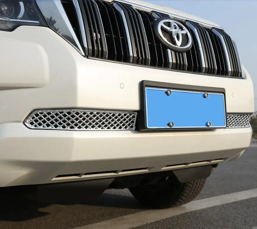 

Auto Insetto Screening Mesh Anteriore Inferiore Griglia For Toyota Land Cruiser Prado FJ150 FJ 150 Accessori 2018 2019