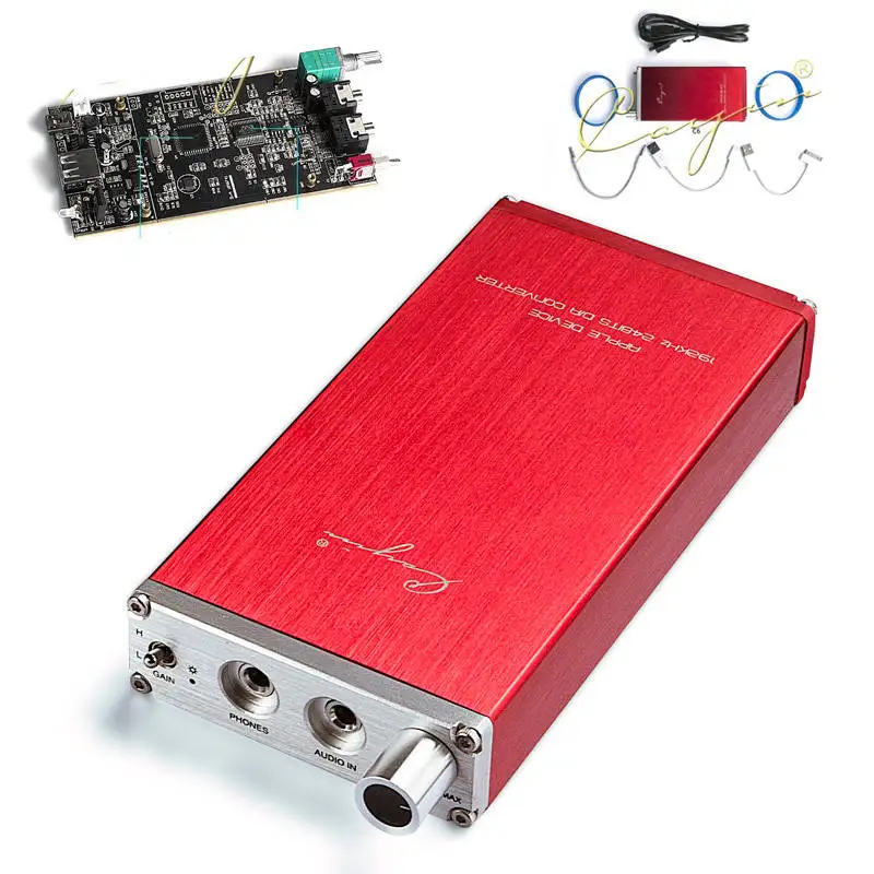 Original Cayin Spark C6 WM8741 DAC Portable Headphone Amplifier for