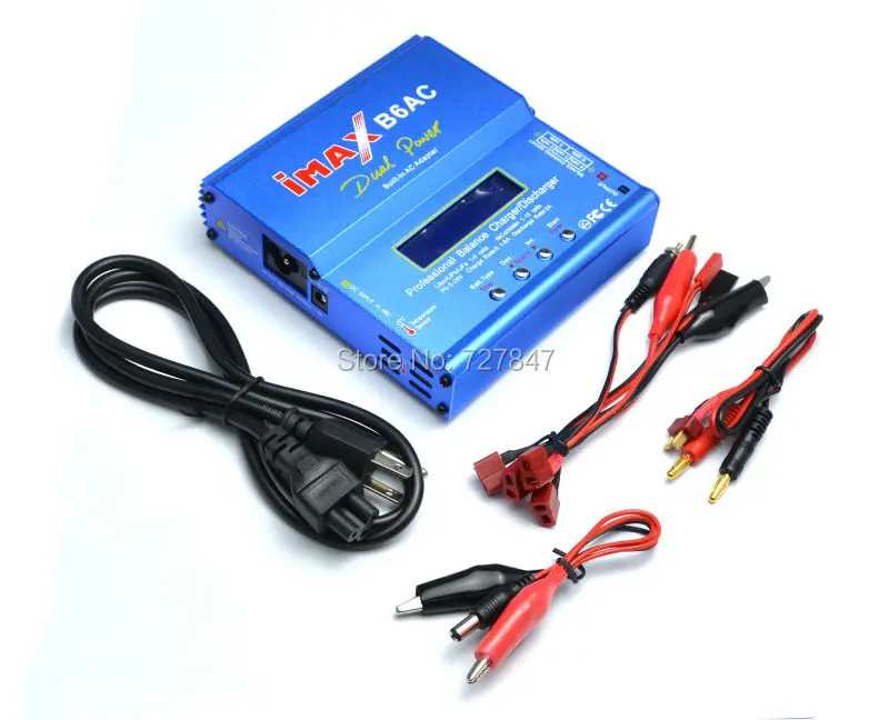 Новое балансирующее зарядное устройство iMAX B6 AC B6AC Lipo NiMH 3S RC для аккумуляторов с