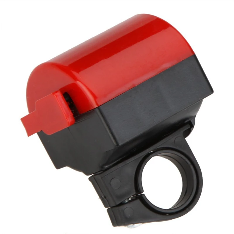 

Bicycle Accessory Bike Electronic Bell MTB Road Bike Loud Horn Cycling Hooter Siren 360 Degree Rotation red