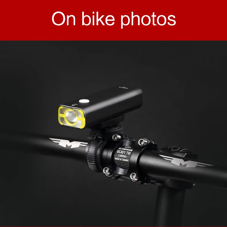 Cheap WHEEL UP 2017 Bicycle Lamp New Arrival Bike Torch MTB Road Usb Chargeable Led Front Light Tail Light Set Taillight Rear Light 18