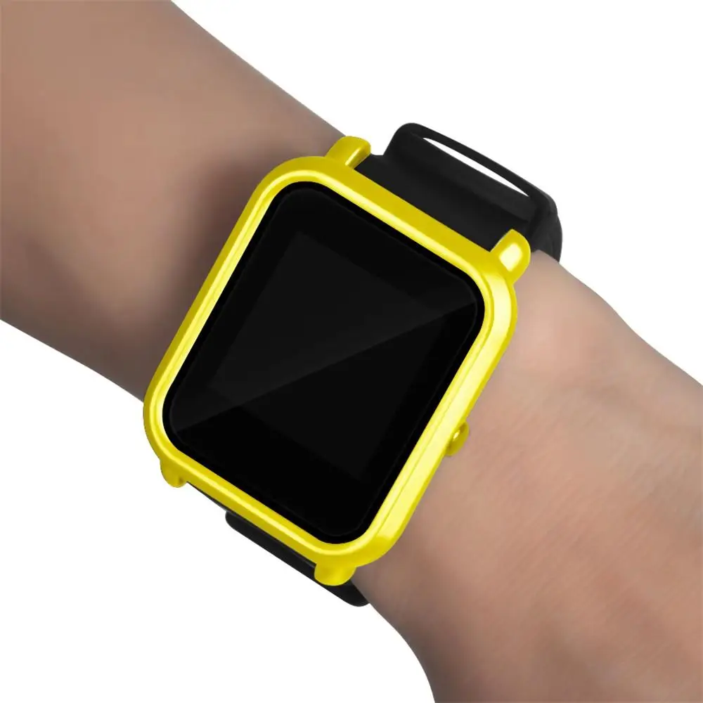 Тонкий цветной корпус из поликарбоната для Xiaomi Amazfit Bip BIT PACE Lite Молодежные часы