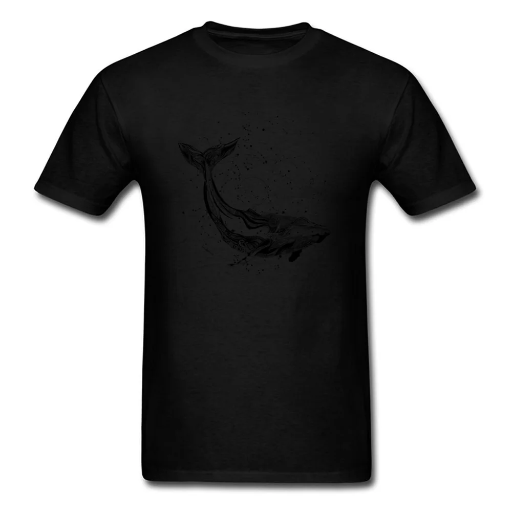 Casual Wild Spirit Round Collar T-shirts Summer/Autumn Tops Shirt Short Sleeve for Men Hot Sale Pure Cotton Europe Tshirts Wild Spirit black