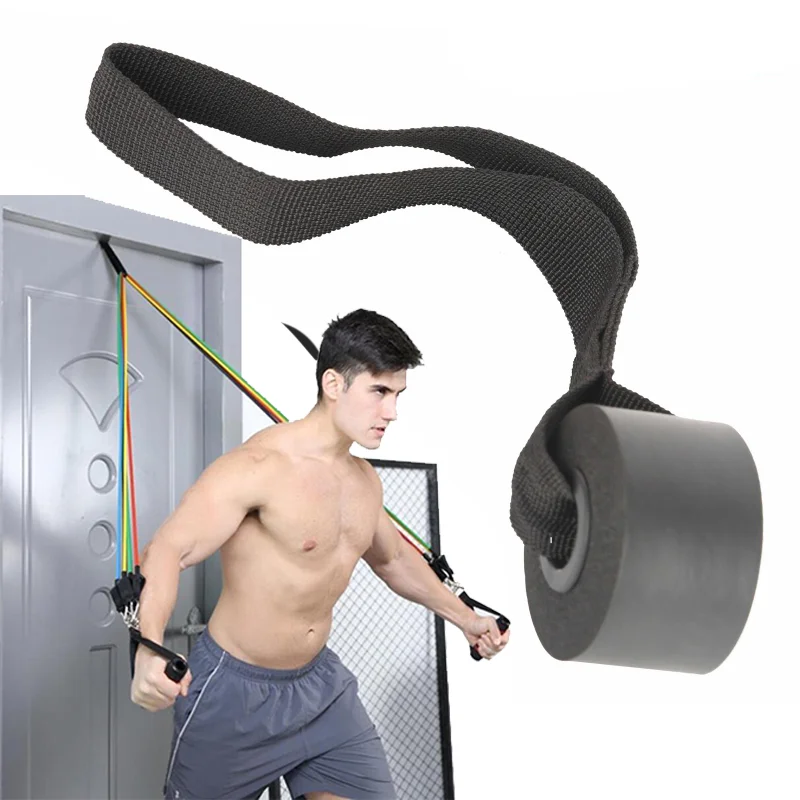 Дверной якорь для фитнеса, дверной якорь для йоги, пилатеса, латексная трубка для тренировок, домашнее тренировочное оборудование для упражнений