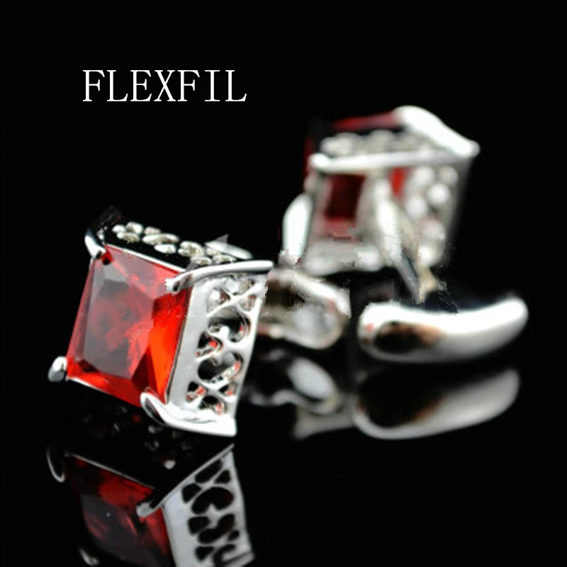 

Jewelry Fashion shirt cufflink for mens Purple red cuff button cuff link High Quality Wedding male abotoaduras Free Shipping