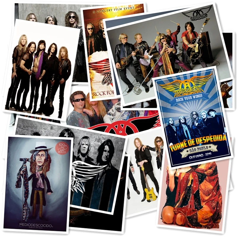 C1-1# Aerosmith классический ремешок для часов серии стикер 20/шт ПВХ ноутбук коллекция подарок домашний декор холодильник Стайлинг смешанные наклейки s