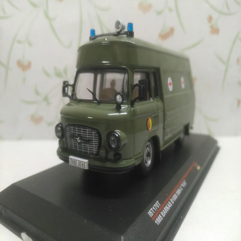 1/43 IST 170T BARKAS B1000 SMH 3 NVA 1985 скорая помощь коллекции сплава дисплей Модель винтажная Военная скорая помощь