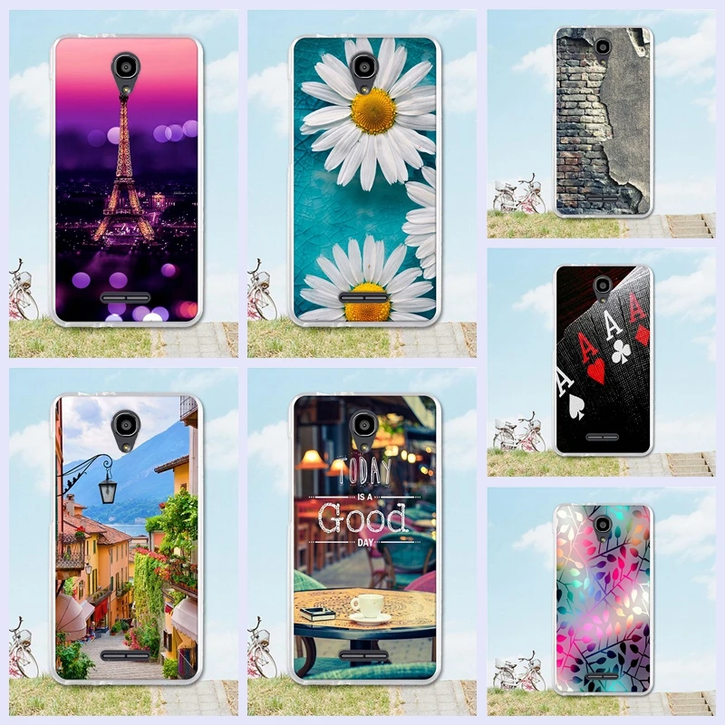 Мягкий чехол для Alcatel Pop 4 Classic One Touch POP Pop4 5 0 дюймов | Мобильные телефоны и