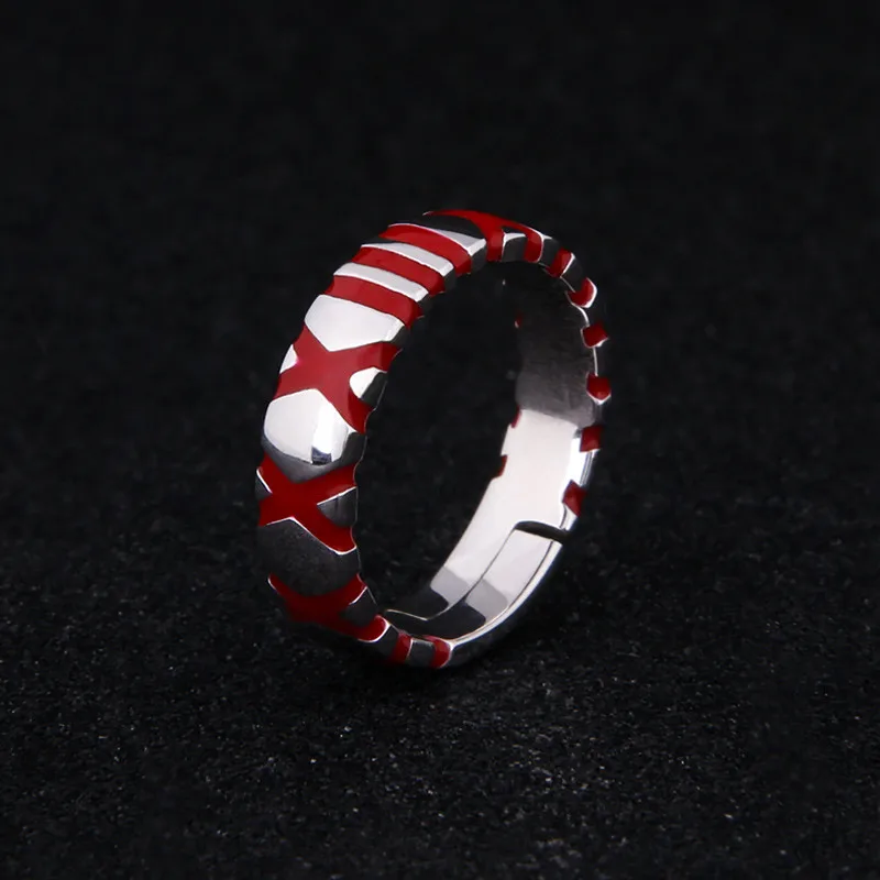 Аниме Токийский Гуль JUZO SUZUYA REI 925 Серебряное Ювелирное кольцо для косплея, кольцо для косплея на Хэллоуин, металлическое кольцо для косплея, рождественский подарок