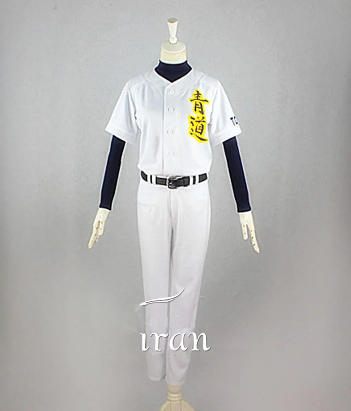 Бейсбольный костюм Ace of Diamond Daiya Eijun Sawamura Satoru Furuya для косплея индивидуальный заказ