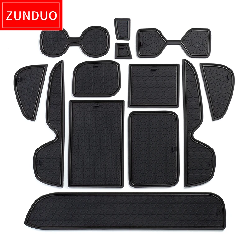 Ceny Antypoślizgowa mata do telefonu maty do szczelin kubek podkładki gumowe dywan dla Toyota RAV4 2019 2020 XA50 RAV 4 50 samochodów naklejki akcesoria