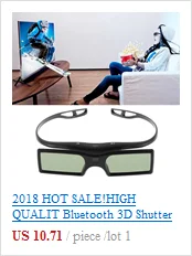 HOT SALE!HIGH QUALIT Bluetooth 3D Shutter Active Glasses for Samsung/for Panasonic for Sony 3DTVs Universal TV 3D Glasses