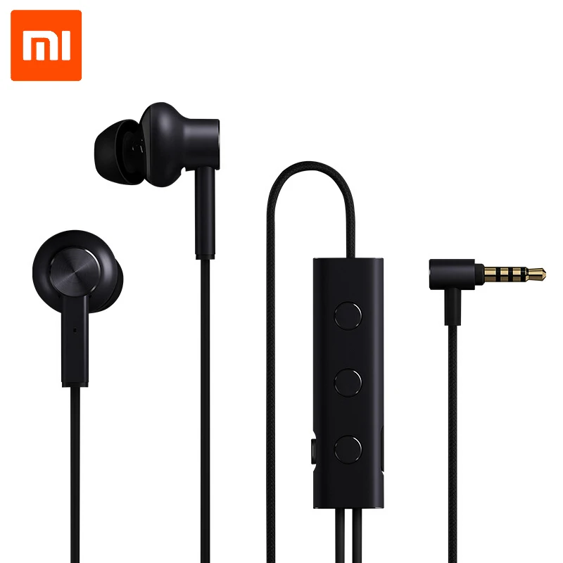 

Xiaomi Mi 3.5 ANC earphone Hybrid 3 Unit 2 Grade Noise Cancel 6 Serie Al-Alloy Braid headset Hi-Res for xiaomi iphone