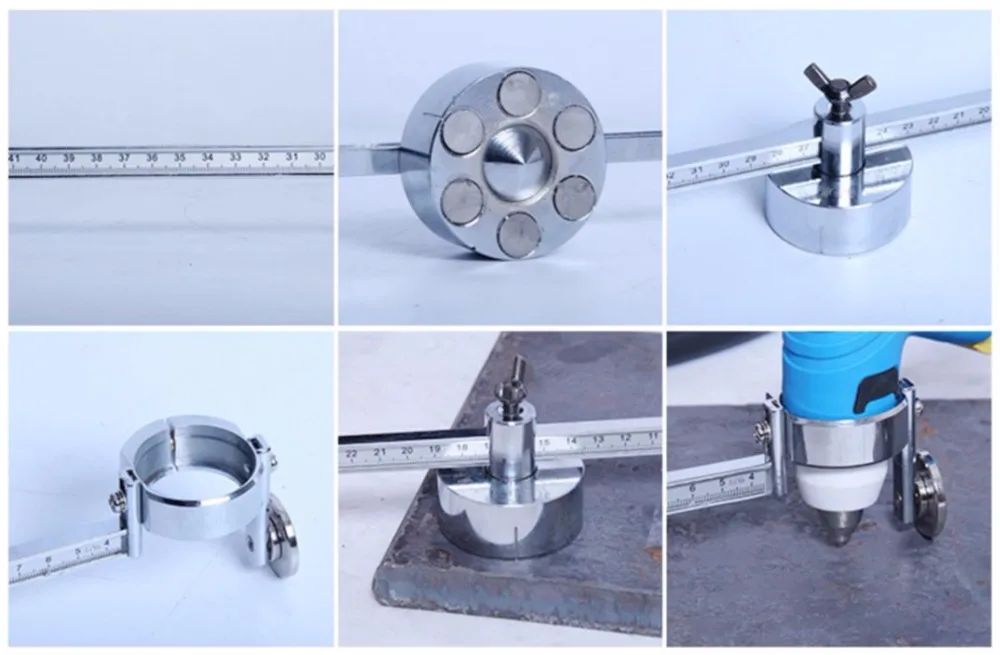 

Compass Plasma Cutting Circle Round Cutter PT-31 LGK-40 Torch Circinus Roller Guide Wheel Stainless Steel