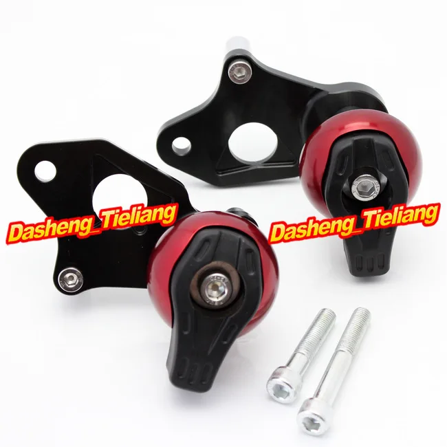 

For Suzuki GSXR 600 750 2006-2010 K6 Frame Sliders Crash Pads Protector, Motorcycle Spare Part, Red Color