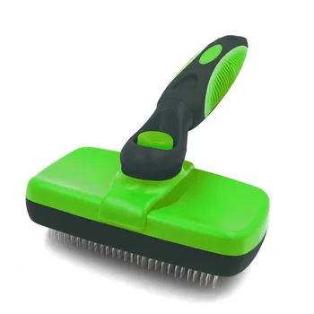 

Pet Grooming Brush Comb Dog Self Cleaning Brush for Small Large Dog Cat Short Long Hair Shedding